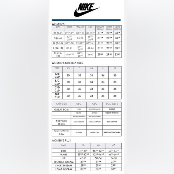 Nike Women’s Black Light Support Padded Sports Bra Sz S Minimalist Stretchy - Picture 7 of 7